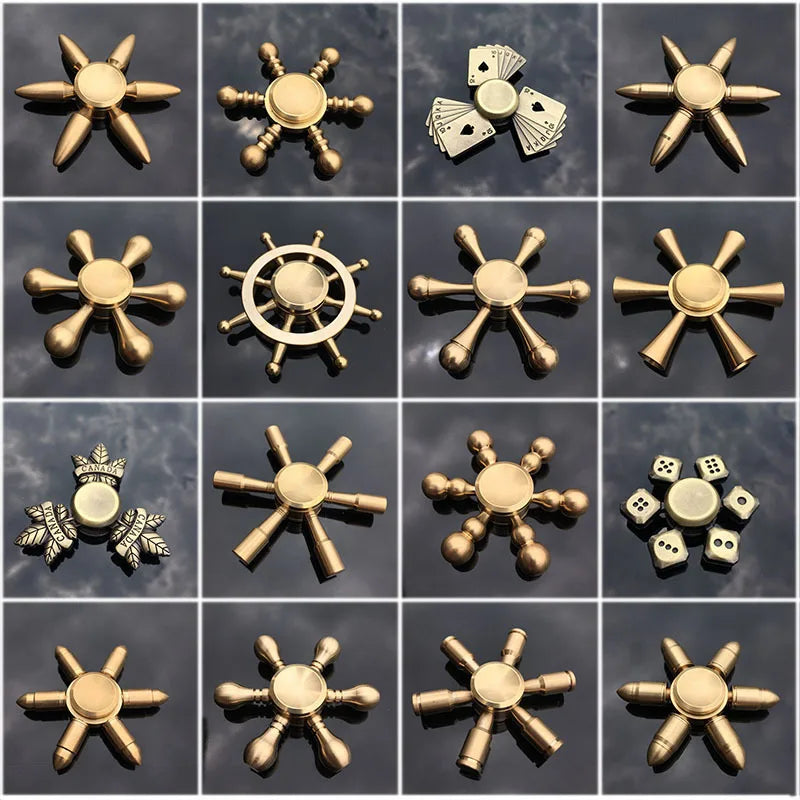 Rainbow Metal High-Speed Fidget Spinner