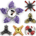 Colorful Zinc Alloy Fidget Spinner Smooth Bearing Hand Gyro Toy