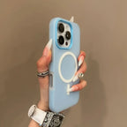 Luxury Candy 2 IN 1 For Magsafe Case for iPhone 18 17 16 15 14 Plus 13 11 12 Pro Max Air Magnetic Wireless Charge Bumper Cover