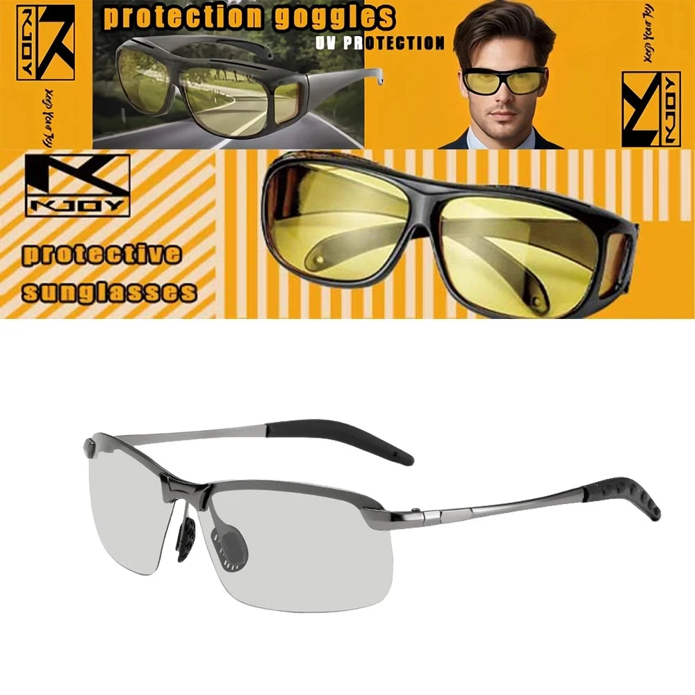 Photochromic Polarized UV400 Driving Sunglasses for Men