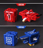 Math Cube Transformation Robot Toy