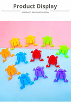 20PCS Colorful Jumping Frog Bouncing Toy Set for Kids