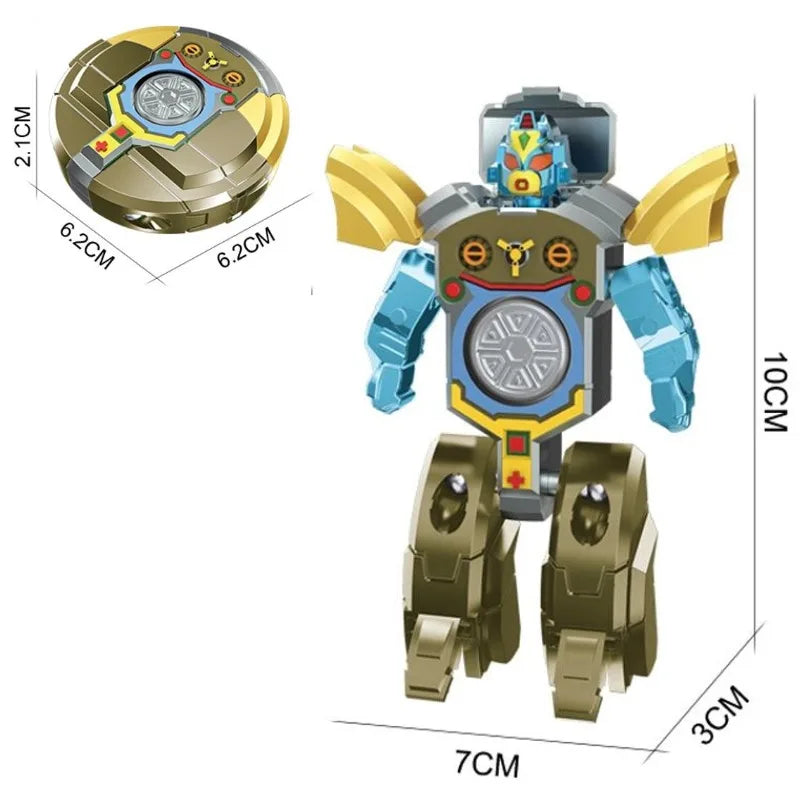 Creative Robot Transforming Fidget Spinner Stress Relief Toy