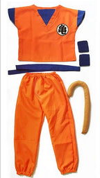 Halloween Costumes  Adult  Z Clothes Party Suit Goku Cosplay Costumes Top/Pant/Belt/Tail/wrister/Wig