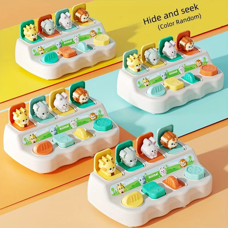 Montessori Pop Up Animal Learning Box