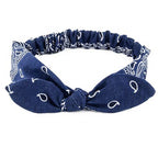 Boho Cross Knot Elastic Headband for Women