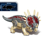 Jurassic Raptor Building Blocks Mini Dinosaur Construction Toy Set