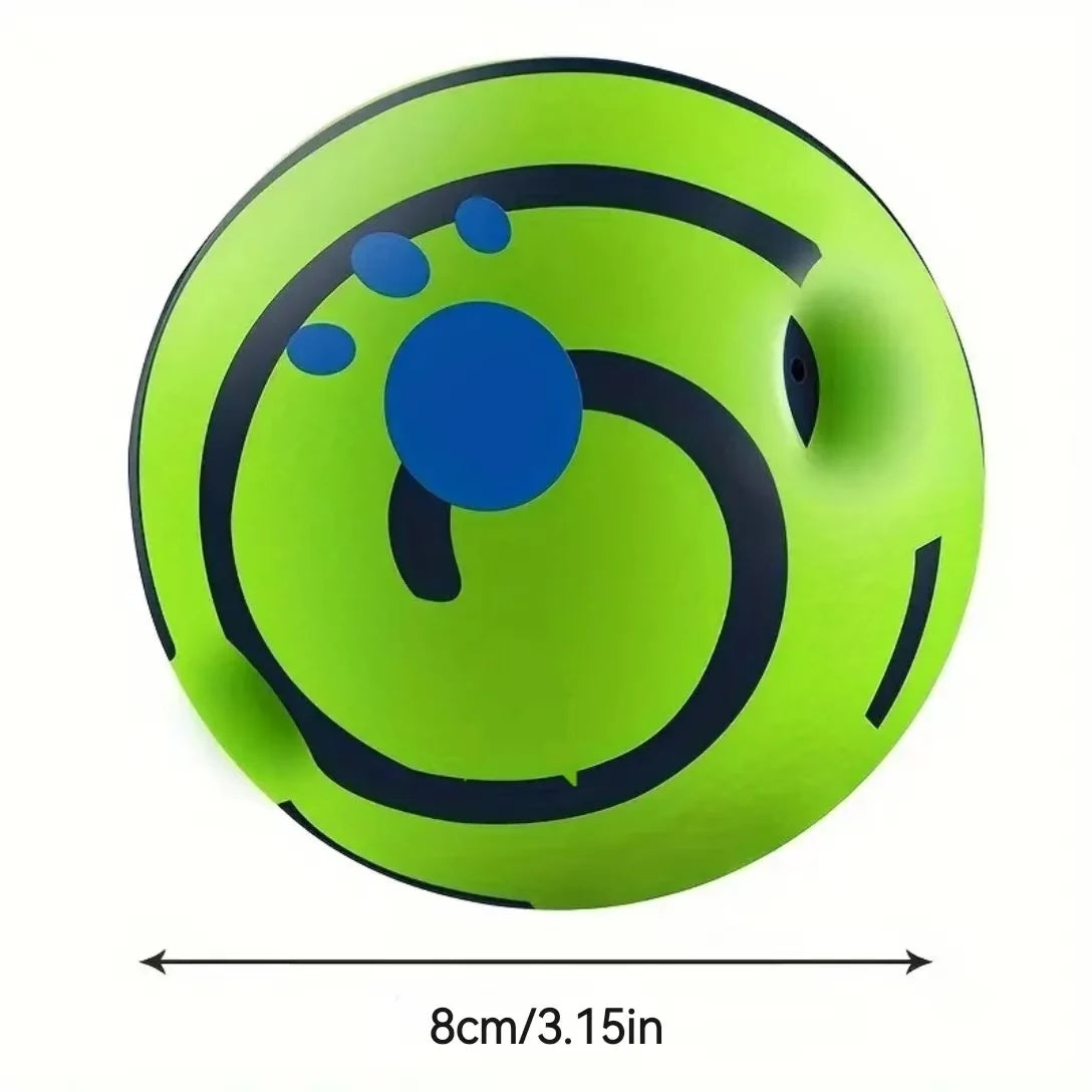 Interactive Giggle Ball Dog Toy for IQ Training and Active Play