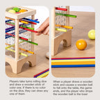 Montessori Wooden Stick Board Game Parent Child Educational Toy