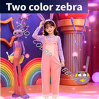 The Amazing Digital Circus Rabbit Jax Cosplay Costumes Masks Rabbit Ear Hairband Pink Overalls Purple Long Sleeve Shirt for Kids