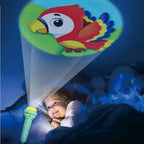 Kids Cartoon Projection Flashlight – Storytelling Projector Toy