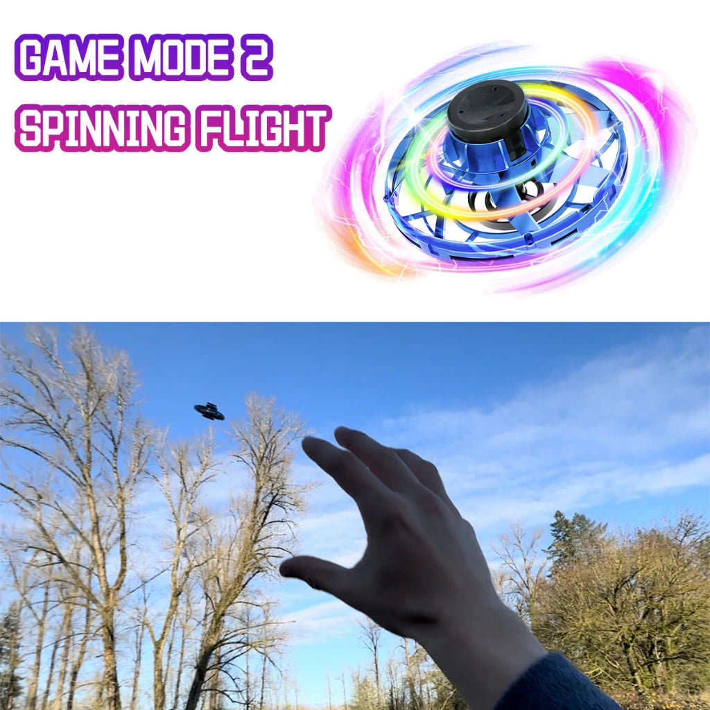 LED Flying UFO Spinner Hover Ball