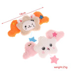 Star Plush Pendant Keychain Bag Charm Cute Doll Hanging Accessory