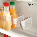 Adjustable Refrigerator Storage Divider for Shelf Organization Board