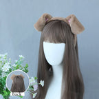 Cute Plush Deer Antler Headband for Women