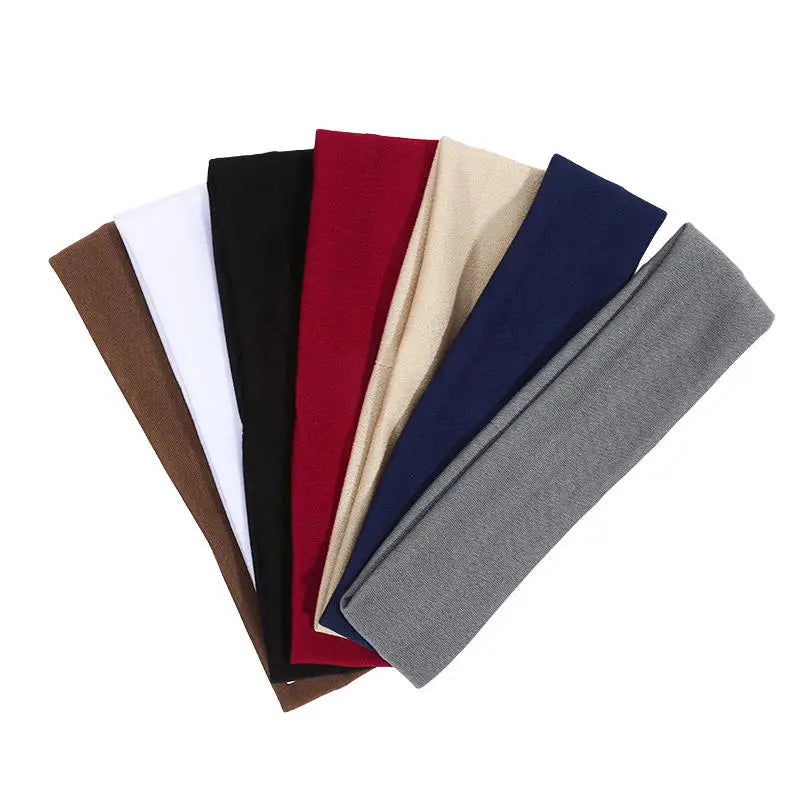 Elastic Knitted Sports Headband for Women – Soft Stretch Hair Band