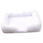 Dog Bed Dog Plush Pet Bed Winter Thickened Pad Dog Sleeping Bed Sofa Removable Pad Dog Small Large Dog Square Kennel