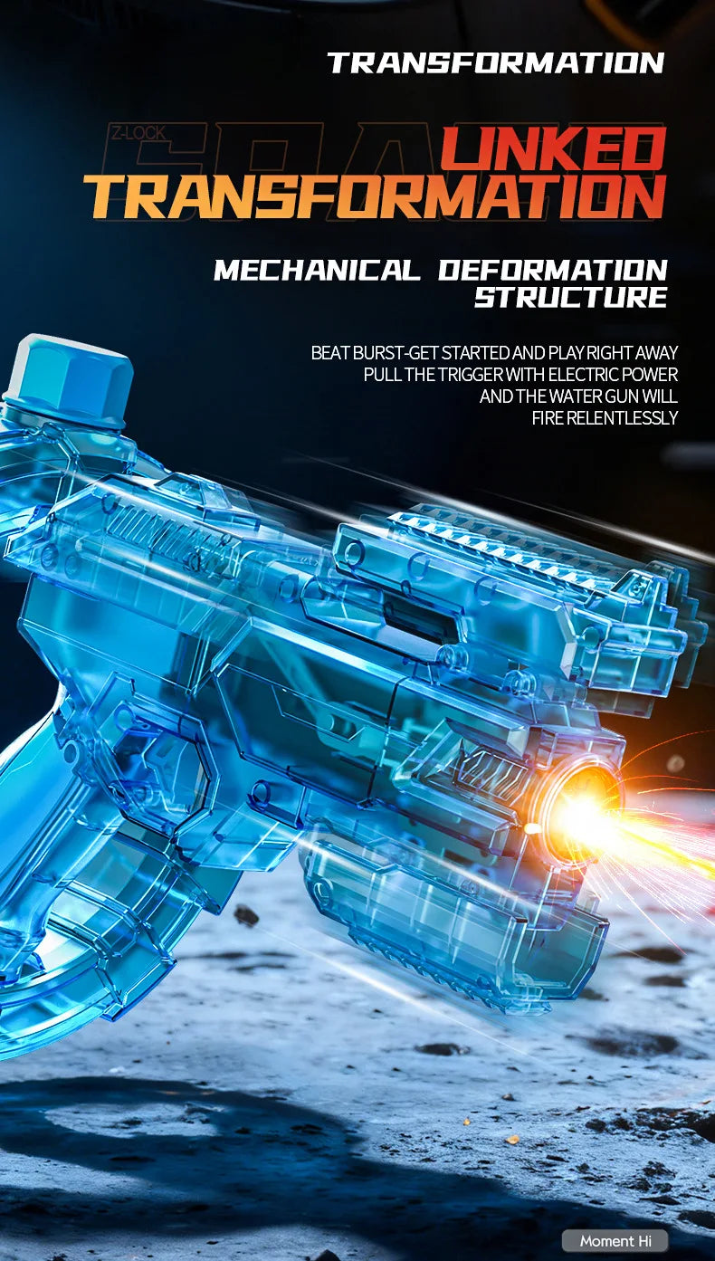Electric Automatic Water Blaster with Rechargeable Battery