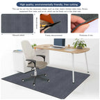 90x120cm chair mat work in hardwood Office Rolling Chair Mat Computer Gaming Chair Mat Bedroom Living Room