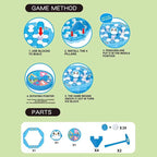 Mini Ice Breaking Penguin Saves Little Penguin Ice Knocking Game Children's Desktop Interactive Competition Parent Child Toys