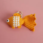 Ocean Animal Crochet Keychain Tropical Fish Bag Charm