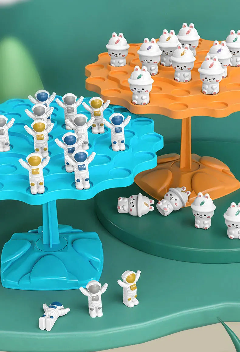 Frog Balance Tree Math Game Montessori Educational Toy for Kids