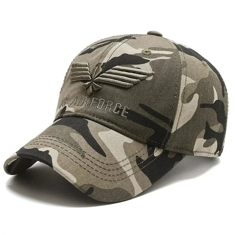 Four Seasons Camouflage Baseball Cap for Outdoor Casual Style