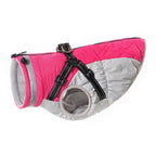 Winter Warm Dog Clothes with Harness Waterproof Pet Dog Jacket for Small Large Dogs Puppy Clothing French Bulldog Coat