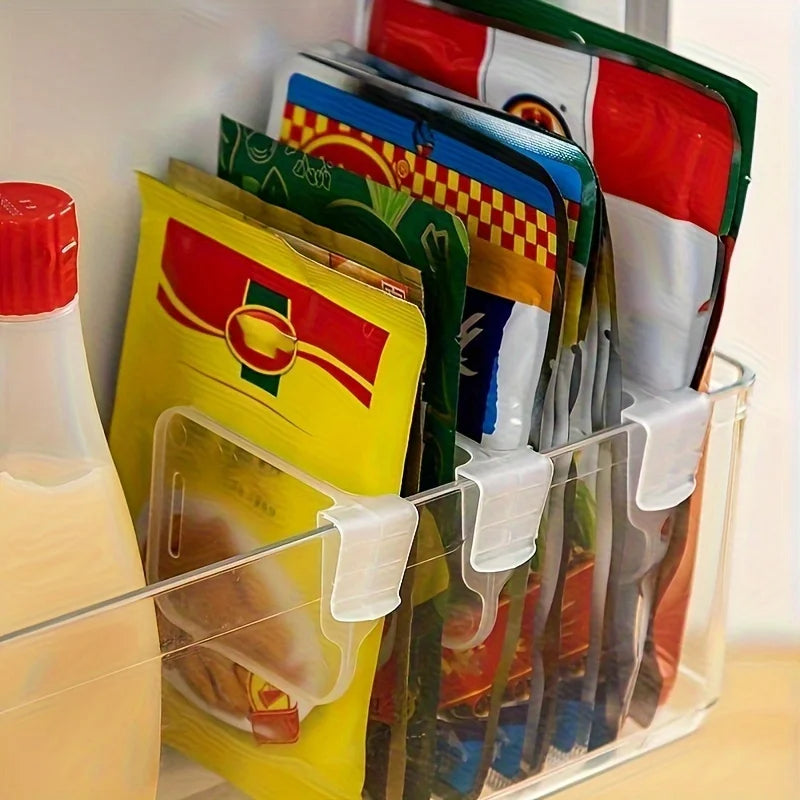 Adjustable Refrigerator Storage Divider for Shelf Organization Board
