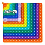 12×12 Multiplication Learning Board Game