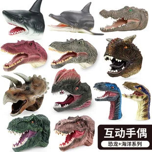 Realistic Dinosaur Hand Puppet Toy