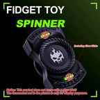 3-in-1 Skeleton Fidget Spinner Metal EDC Stress Relief Toy