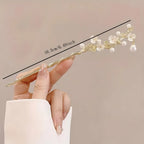 Elegant Chinese Style Floral Tassel Hair Stick for Women