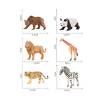 Mini Farm & Wildlife Animal Figurine Set