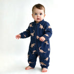 Spring Baby Romper Warm Fleece Jumpsuits for Baby Autumn Long Sleeve Infant Rompers Newborn Boy Girl Homewear Pajamas