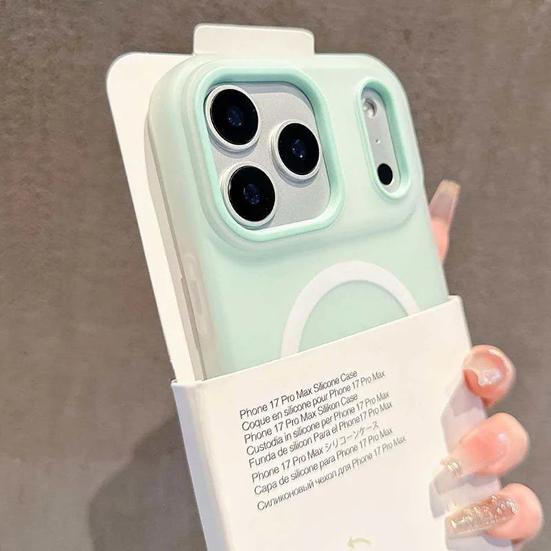Luxury Candy Color 2 IN 1 Magnetic Case For iPhone 18 17 Air 16 15 14 13 12 11 Pro Max Plus For Magsafe Wireless Charge Cover