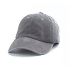 Washed Cotton Adjustable Baseball Cap for Everyday Casual Style