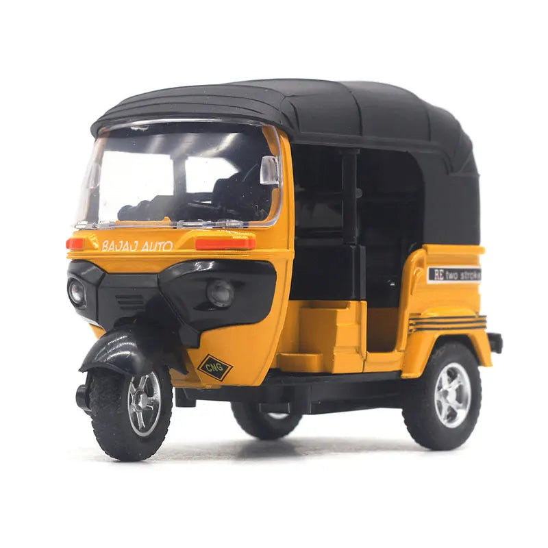 Indian Alloy Tricycle Die-Cast Model Toy