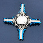 Colorful Zinc Alloy Fidget Spinner Smooth Bearing Hand Gyro Toy