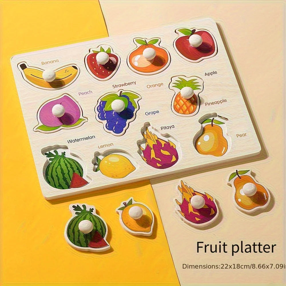 Montessori Geometry Shape Matching Puzzle Board