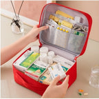 3PCS Portable Medical First Aid Kit Organizer Travel & Emergency Storage Bags