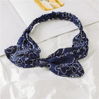 Boho Cross Knot Elastic Headband for Women
