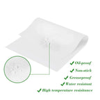 Parchment Paper Baking Sheets, Non-Stick Precut Baking Parchment, for Baking Grilling Air Fryer Steaming Bread Cup Cake Cookie