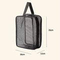 Portable Mesh Shower Storage Bag Large Capacity Travel Toiletry Organizer