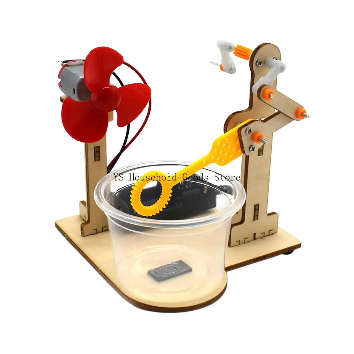 Wooden STEM Science Experiment DIY Educational Building Kit for Kids