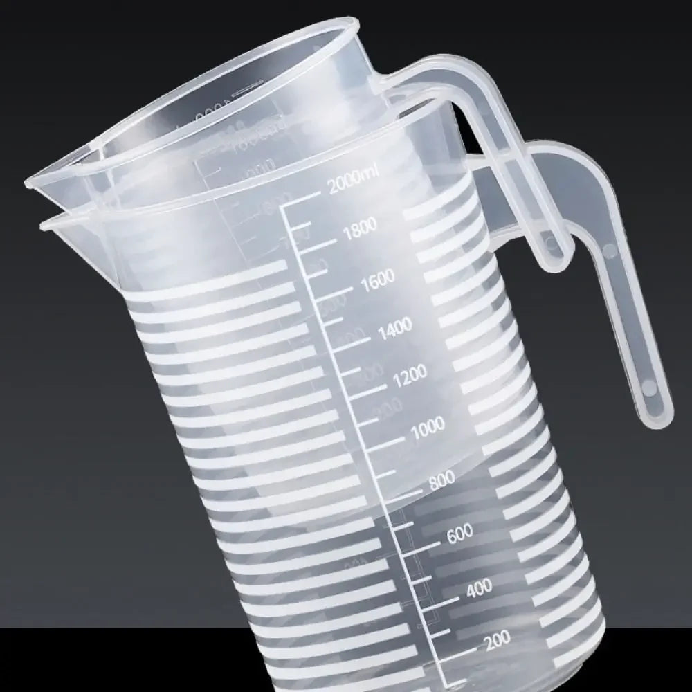Food Grade Plastic Measuring Cup with Scale – Graduated Kitchen Measuring Jug