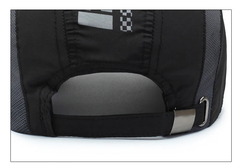 Quick Dry Breathable Mesh Baseball Cap for Summer Outdoor Sports