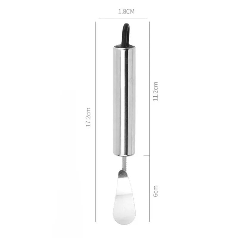 Stainless Steel Orange Peeler – Citrus Fruit Slicer & Easy Peel Removal Kitchen Tool