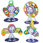 64-184PCS Kids Magnetic Building Blocks – STEM Construction Toy Set
