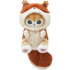 Long Tail Cat Plush Keychain Cute Animal Bag Charm